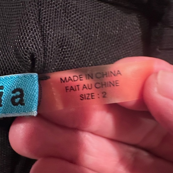 ALICE + OLIVIA WOMENS Elegant Black Sleeveless Dress SIZE 2 - Picture 10 of 12